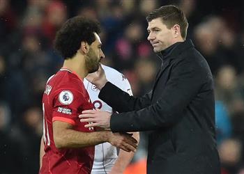 جيرارد يكشف تحذيره لـ محمد صلاح قبل الرحيل عن ليفربول