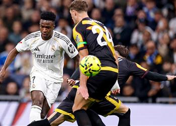 حالة طرد مباشر في مباراة ريال مدريد ورايو فاليكانو في الدوري الإسباني