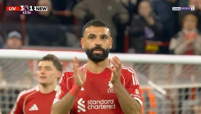 ملخص لمسات محمد صلاح امام نيوكاسل في الدوري الانجليزي