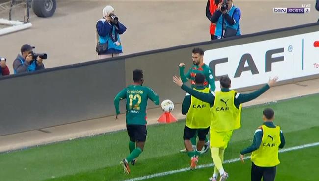 هدف مولودية الجزائر الثاني في مرمي سانت ايلوي بدوري ابطال افريقيا