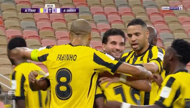 هدف حسام عوار في مرمي الغرافة بدوري ابطال اسيا