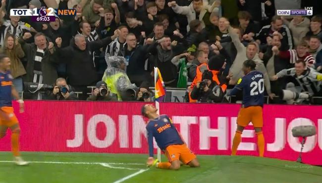 اهداف مباراة توتنهام ونيوكاسل في الدوري الانجليزي