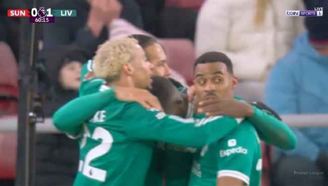 هدف ليفربول الاول في مرمي سندرلاند بالدوري الانجليزي