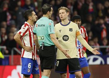 خطأ في النظام لجنة الحكام تصدر بيان ا رسمي ا بشأن إلغاء هدف برشلونة أمام أتلتيكو مدريد