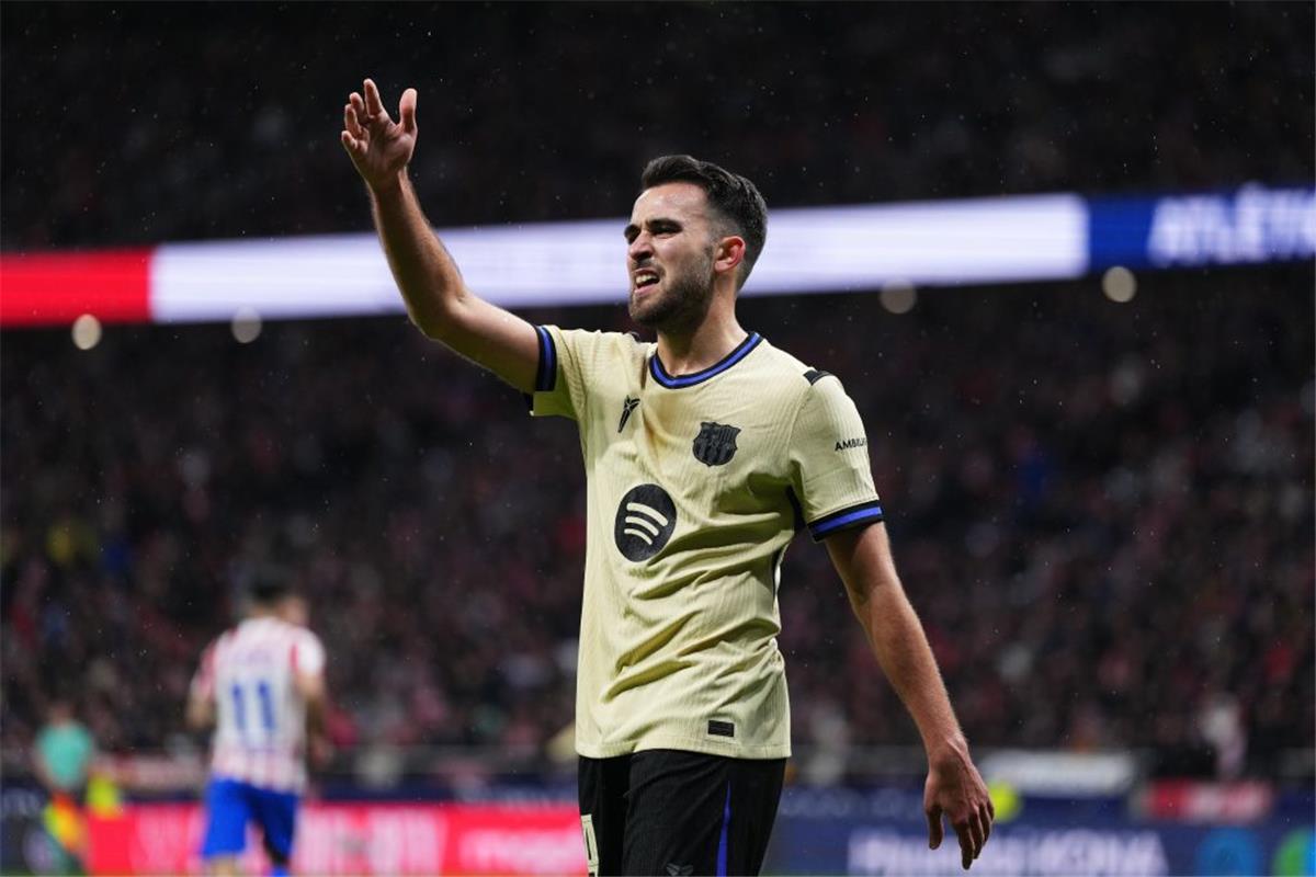 إريك جارسيا: أتلتيكو مدريد تفوقوا علينا في كل شيء .. وقادرون على قلب النتيجة 