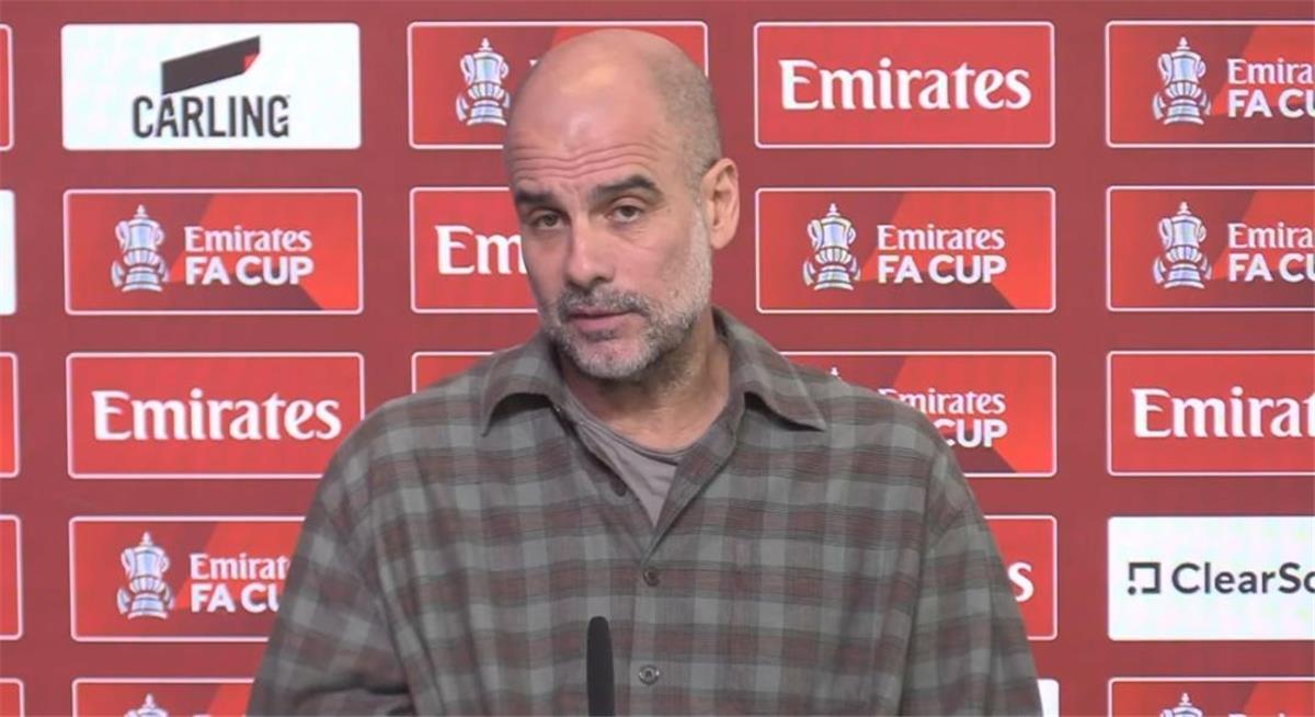 جوارديولا يرد على تصريحات راتكليف.. ويوضح موقف هالاند من مباراة سالفورد سيتي