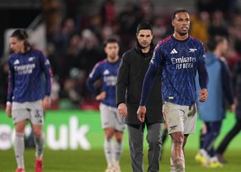 مباريات آرسنال المتبقية في الدوري الإنجليزي بعد التعادل مع برينتفورد