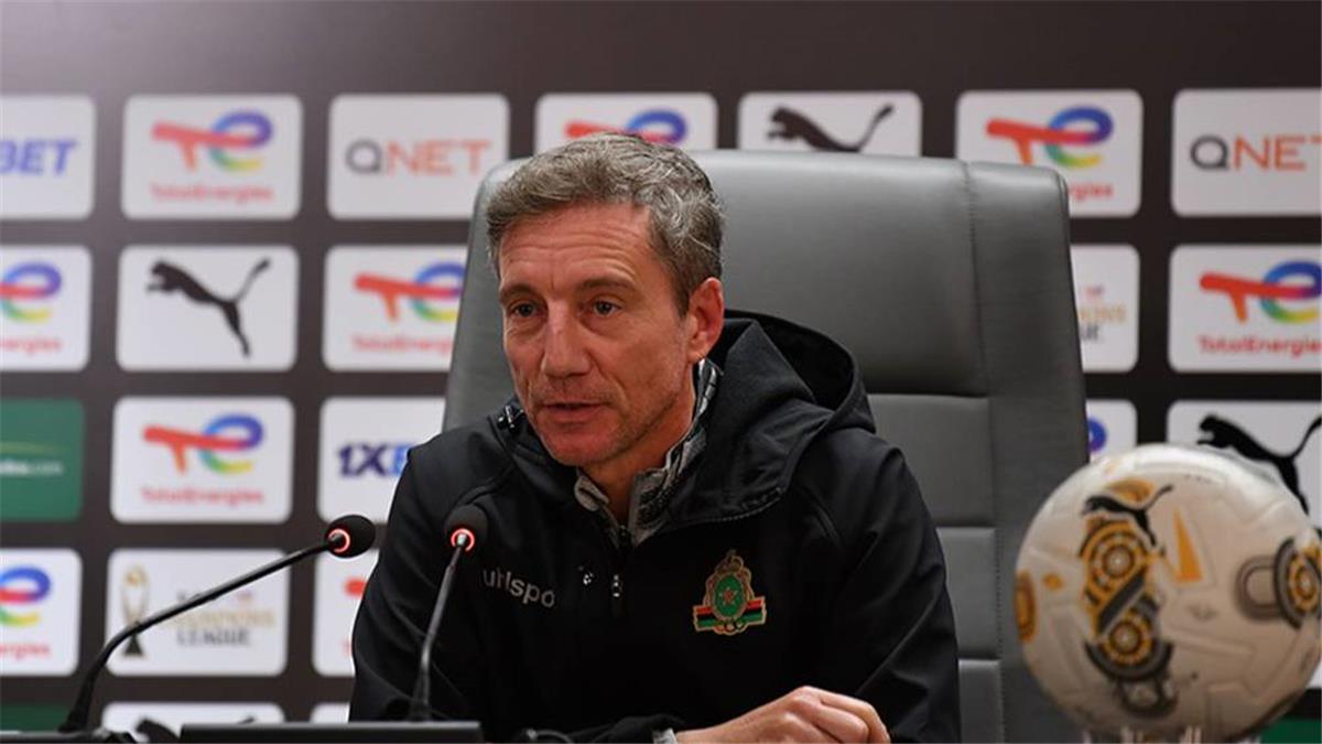 مدرب الجيش الملكي: جاهزون للفوز على الأهلي رغم الظروف 