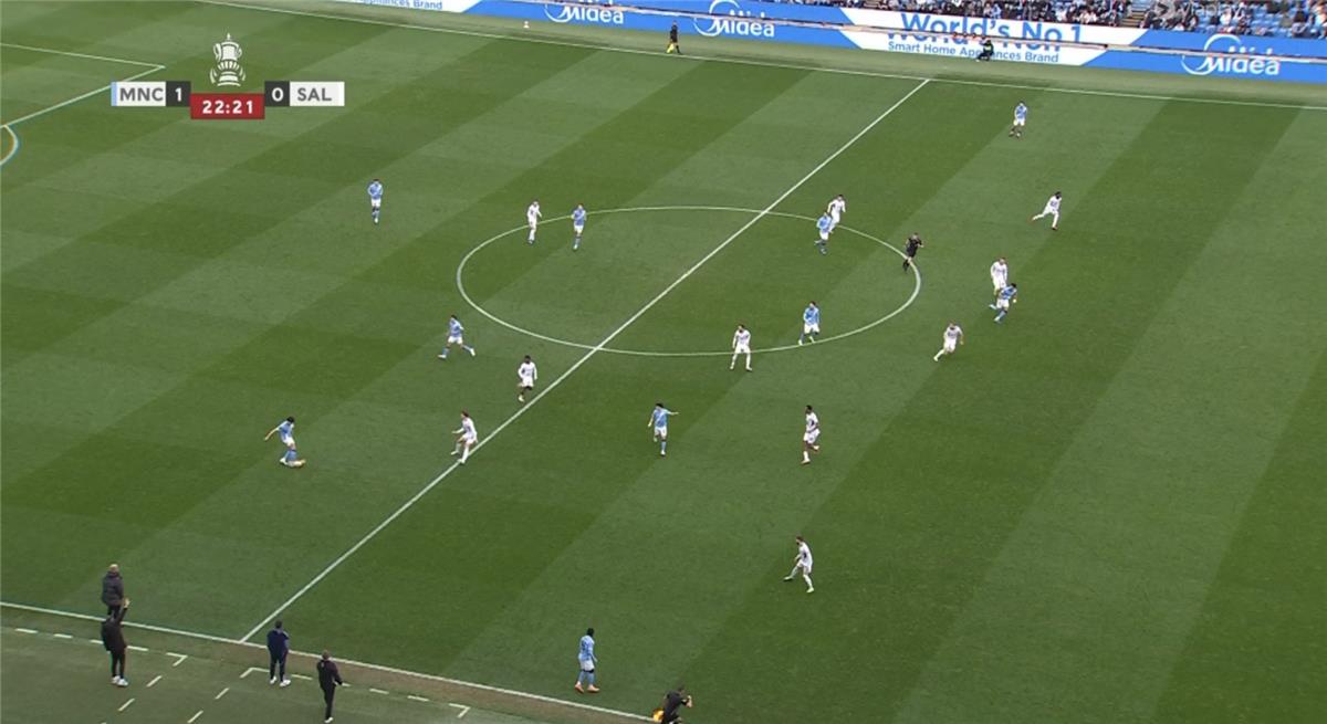 خبير تحكيمي بارز يوضح مدى صحة قرار إلغاء هدف عمر مرموش أمام سالفورد