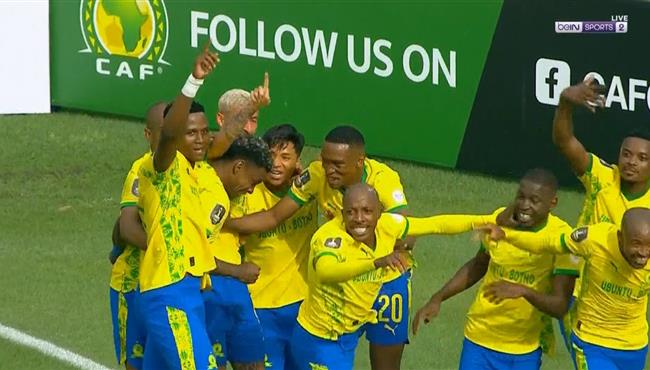 هدف صن داونز الثاني في مرمي مولودية الجزائر بدوري ابطال افريقيا