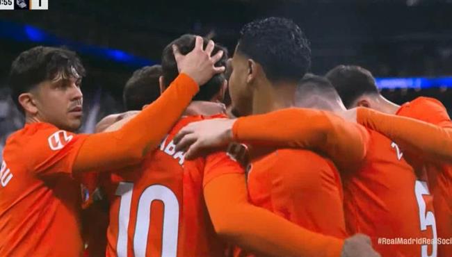 هدف تعادل ريال سوسيدا مع ريال مدريد 1 1 الدوري الاسباني