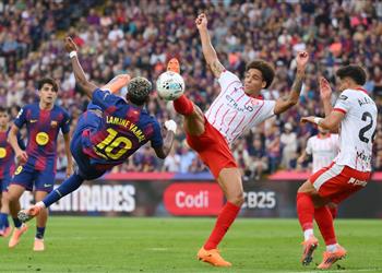 أدار كلاسيكو وقمة الأهلي والزمالك حكم مباراة برشلونة وجيرونا في الدوري الإسباني