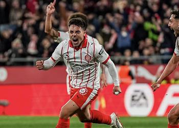 فيديو بيلتران يسجل هدف جيرونا الثاني أمام برشلونة