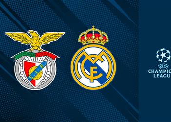 موعد والقناة الناقلة لمباراة ريال مدريد وبنفيكا اليوم في دوري أبطال أوروبا والمعلق