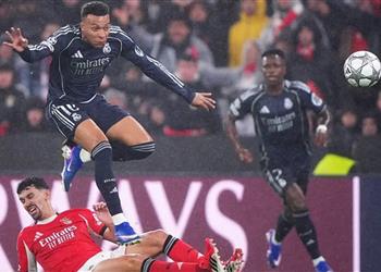 تشكيل ريال مدريد المتوقع أمام بنفيكا اليوم في دوري أبطال أوروبا