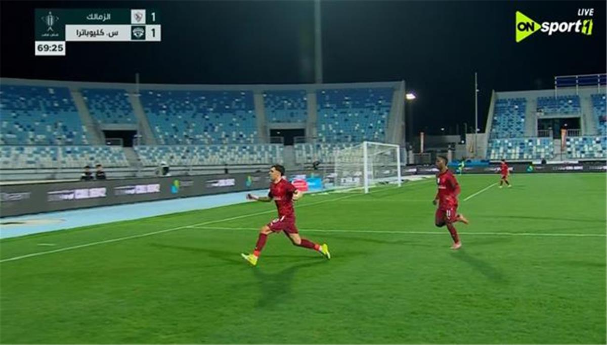 في الكورة : فيديو | بطريقة R2.. أحمد بلحاج يسجل هدف سيراميكا كليوباترا الثاني أمام الزمالك