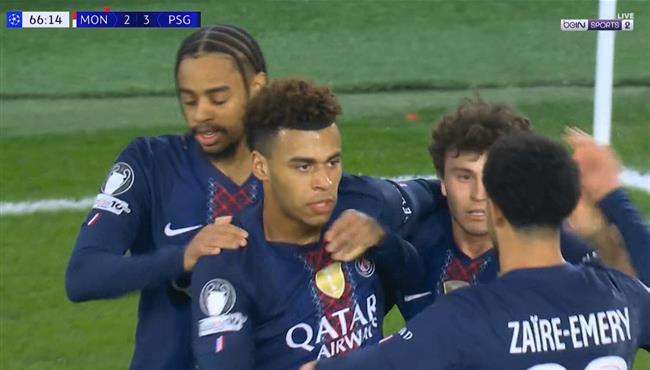 اهداف مباراة باريس سان جيرمان وموناكو في دوري ابطال اوروبا