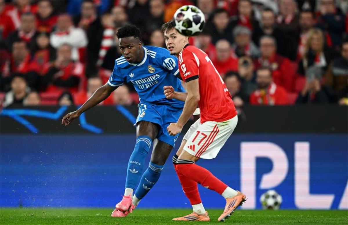 موعد مباراة العودة بين ريال مدريد وبنفيكا في دوري أبطال أوروبا