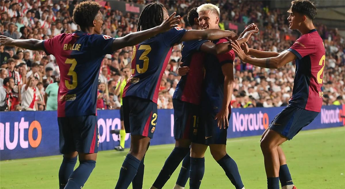 برشلونة يبدأ مفاوضات تجديد عقد لاعبه 