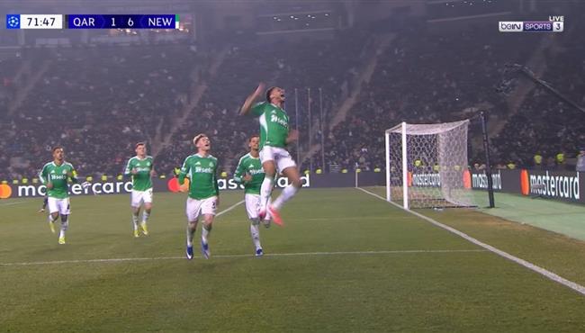 اهداف مباراة نيوكاسل وقره باج في دوري ابطال اوروبا