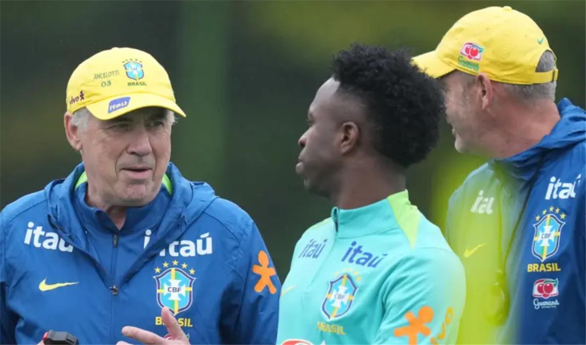 أنشيلوتي: فينيسيوس البرازيل مختلف عن ريال مدريد.. وأريد التجديد 4 سنوات