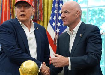 إنفانتينو يرد على دعوات مقاطعة كأس العالم 2026 وموقفه من حظر الكيان الصهيوني