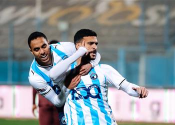 فيديو حامد حمدان يقود بيراميدز لفوز صعب على سيراميكا كليوباترا في الدوري
