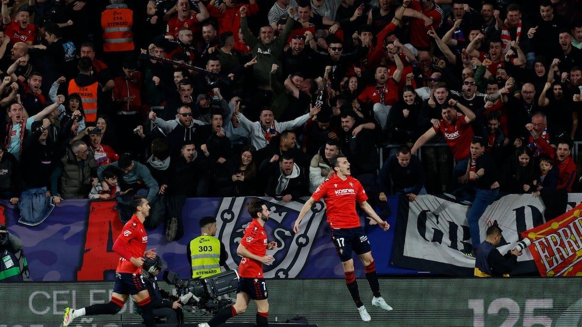 فيديو | بوديمير يسجل هدف أوساسونا الأول أمام ريال مدريد