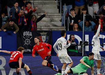 فيديو ريال مدريد يتلقى خسارة قاتلة أمام أوساسونا في الدوري الإسباني