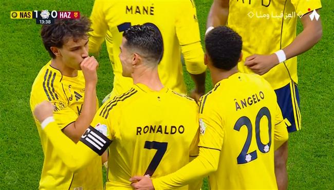 اهداف مباراة النصر والحزم في الدوري السعودي