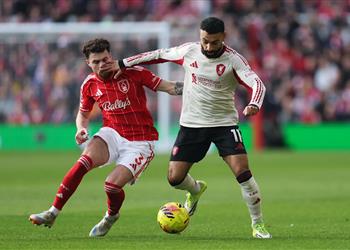 لم يحدث من قبل رقم سلبي لـ محمد صلاح بعد فوز ليفربول على نوتينجهام