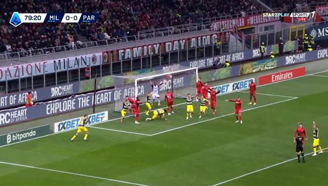 اهداف مباراة ميلان وبارما في الدوري الايطالي