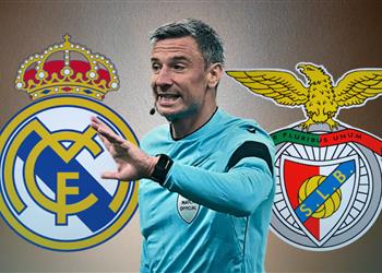 بسبب قضية أسلحة ومخدرات واقعة مثيرة في سجل حكم مباراة ريال مدريد وبنفيكا