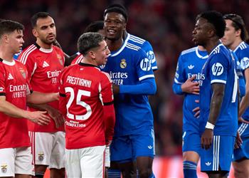 رغم الإيقاف فرصة أمام بريستياني للمشاركة بمباراة ريال مدريد وبنفيكا في دوري أبطال أوروبا