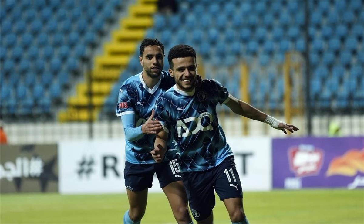 فيديو | مصطفى فتحي يسجل هدف بيراميدز الثاني أمام غزل المحلة