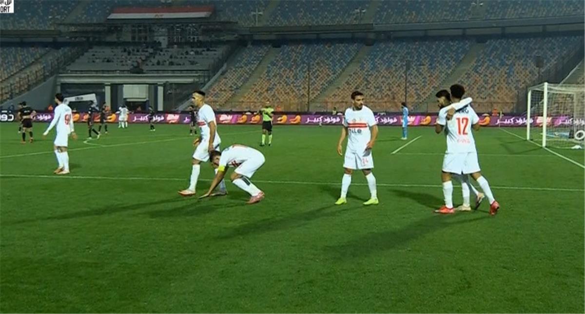 فيديو | أحمد ربيع يسجل هدف الزمالك الثاني أمام زد