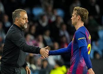 المباريات التي سيغيبها دي يونج عن برشلونة بسبب الإصابة