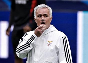 لم يحضر في برنابيو مورينيو شاهد مباراة ريال مدريد وبنفيكا من مكان غريب