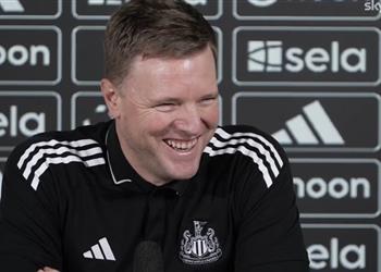 رد فعل مثير من مدرب نيوكاسل قبل لقاء برشلونة في دوري أبطال أوروبا