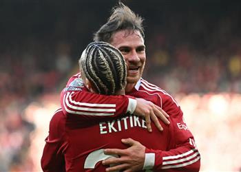 فيديو ماك أليستر يسجل هدف ليفربول الثالث امام وست هام