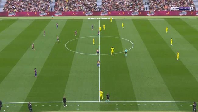 ملخص مباراة برشلونة وفياريال 4 1 الدوري الاسباني