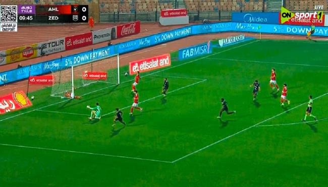 اهداف مباراة الاهلي وزد في الدوري المصري