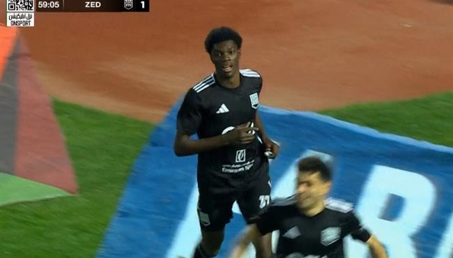 هدف زد الملغي امام الاهلي بالدوري المصري