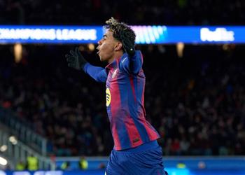 فيديو لامين يامال يسجل هدف برشلونة الأول أمام ألباسيتي