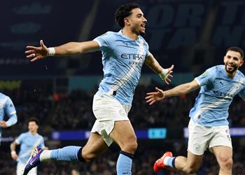 فيديو عمر مرموش يسجل هدف مانشستر سيتي الأول أمام نيوكاسل