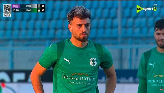صلاح محسن يهدر ركلة جزاء امام زد بالدوري المصري