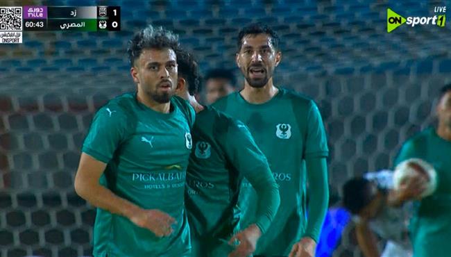 هدف صلاح محسن في مرمي زد بالدوري المصري