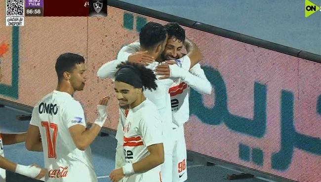 اهداف مباراة الزمالك وكهرباء الاسماعيلية في الدوري المصري