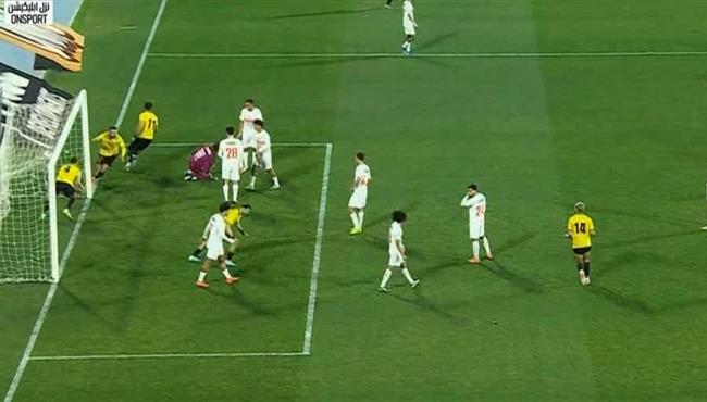 هدف كهرباء الاسماعيلية الثاني في مرمي الزمالك بالدوري المصري