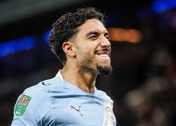 الأعلى تقييم عمر مرموش بعد تألقه في مباراة مانشستر سيتي ونيوكاسل بـ كأس كاراباو